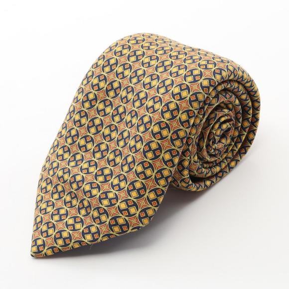 Hermes HERMES Necktie Clothing Silk Men´s Yellow Multicolor,All Products : American Fashion Style Bags On Sale